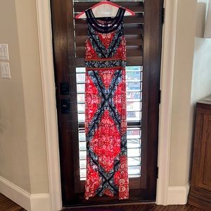 Westport Red Maxi Dress
